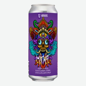 4BREWERS саур Магия Вишня-Смородина-Шоколад-Финиковый Сироп 6,9% 0,5л ж/б