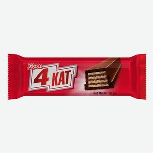 Ваф. батончик 4 KAT 35г