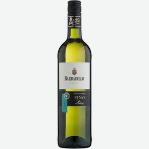 Вино Барбадийо, Фино, 750 мл, Херес, Сухое