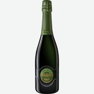 Вино Беллусси, БИО Органик Брют, 2023, 2023, 750 мл, Игристое-белое, Сухое