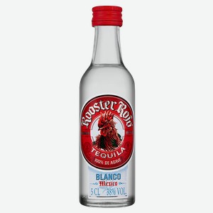 Текила Rooster Rojo Blanco, 0.05 л, 0.05 л