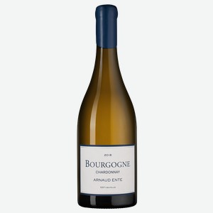Вино Bourgogne Chardonnay, Domaine Arnaud Ente, 2018, 0.75 л