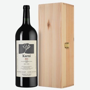 Вино Kurni в подарочной упаковке, Oasi degli Angeli, 2021, 1.5 л, 1.5 л