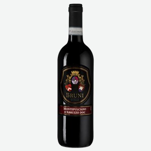Вино Bruni Montepulciano d Abruzzo, Caviro, 2023, 0.75 л