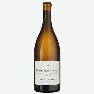 Вино Corton-Charlemagne Grand Cru, Arnaud Baillot, 2021, 1.5 л, 1.5 л