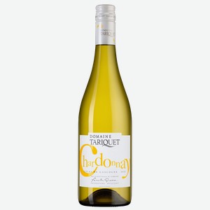 Вино Chardonnay, Domaine Tariquet, 2020, 0.75 л