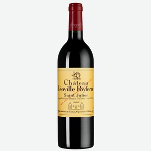 Вино Chateau Leoville-Poyferre, 1982, 0.75 л