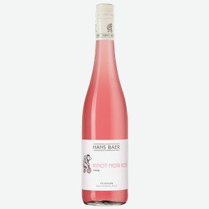 Вино Hans Baer Pinot Noir Rose, Weinkellerei Hechtsheim, 2023, 0.75 л