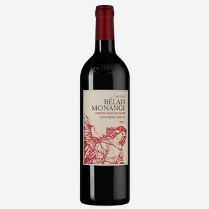 Вино Chateau Belair Monange (Saint-Emilion Grand Cru), 2011, 0.75 л