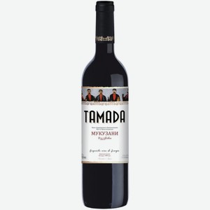 Вино  Тамада  Мукузани, 750 мл, Красное, Сухое
