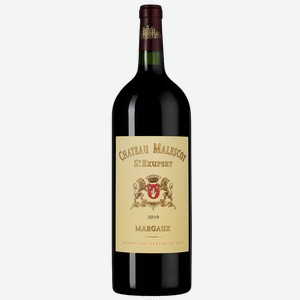 Вино Chateau Malescot Saint-Exupery, 2016, 1.5 л, 1.5 л