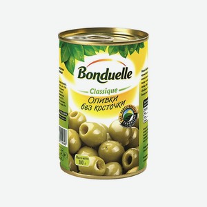 Оливки БОНДЮЭЛЬ Зеленые б/к 300г