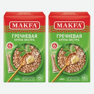 Крупа Гречневая Макфа 6 пакетиков 400 г