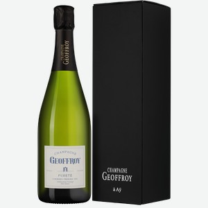 Шампанское Purete Premier Cru Brut Nature в подарочной упаковке 0.75 л
