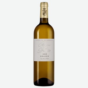 Вино Chateau des Graves Blanc (Graves), Vignobles Butler, 2020, 0.75 л