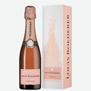 Шампанское Rose Brut в подарочной упаковке 0.375 л
