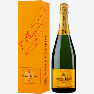 Шампанское Veuve Clicquot белое брют 0.75л