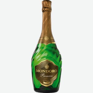 Игристое вино Mondoro Prosecco DOC сухое белое 0.75л