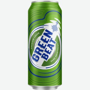 Светлое пиво GreenBeat 0.45л