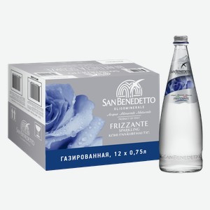 Минеральная вода San Benedetto (sparkling) 0.75 л