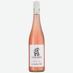 Вино Hans Baer Pinot Noir No Alcohol 0.75 л