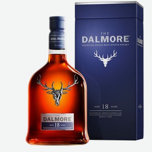 Виски The Dalmore Aged 18 Years в подарочной упаковке 0.7 л