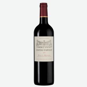 Вино Chateau d Arvigny (Haut-Medoc) 0.75 л