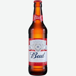 Светлое пиво Bud 0.44л