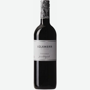 Вино Колькман, Цвайгельт Фруктспель, 2015, 2015, 750 мл, Красное, Сухое