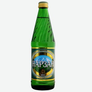 Вода газированная Нарзан, 0,5л ж/б