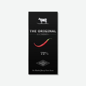 Шоколад Bucheron ORIGINAL Горький шоколад с перцем 90г