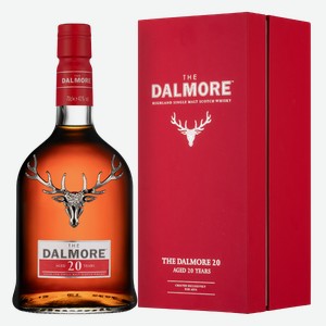 Виски Dalmore 20 years в подарочной упаковке 0.7 л