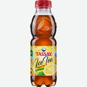 Вода  Тассай  Айс Ти, Черный чай Лимон, в пластиковой бутылке, 500 мл