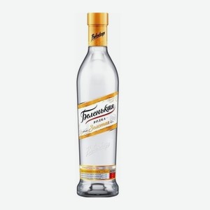Водка  БЕЛЕНЬКАЯ ЗОЛОТАЯ НА СПИРТЕ  АЛЬФА  0,5л 40%