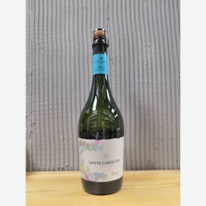 Вино игристое Санта Каролина белое брют 12,5% 0,75л