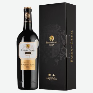 Вино Baron de Chirel Reserva в подарочной упаковке 0.75 л