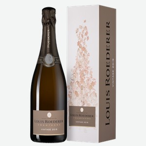 Шампанское Vintage Brut в подарочной упаковке 0.75 л