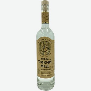 Водка Дикий мед на прополисе 500 мл