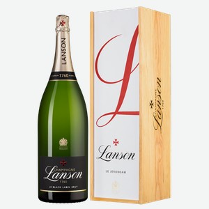 Шампанское Le Black Création 257 Brut в подарочной упаковке 3 л
