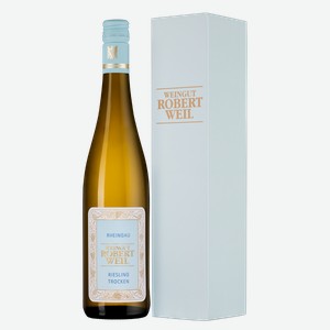 Вино Rheingau Riesling Trocken в подарочной упаковке 0.75 л