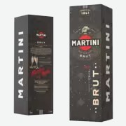 Вино игристое Martini Brut брют белое 0,75 л в подарочной упаковке