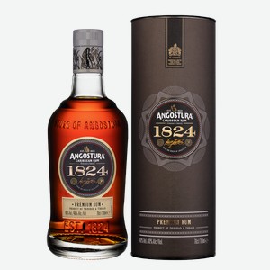 Ром Angostura 1824 Aged 12 Years в подарочной упаковке 0.7 л