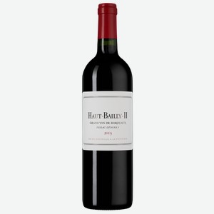 Вино Haut-Bailly II (Pessac-Leognan) 0.75 л