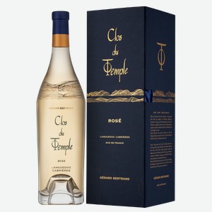 Вино Clos du Temple Rose в подарочной упаковке 0.75 л