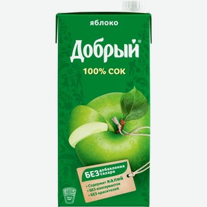 Сок  Добрый  Яблоко, 2000 мл