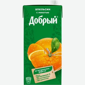 Сок  Добрый  Апельсин, нектар, 2000 мл