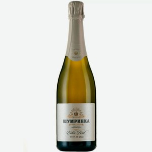 Вино игристое ЗГУ Кубань Шумринка БЛАН ДЕ БЛАН 0.75 л