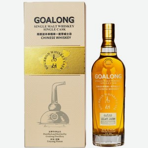 Виски ГОАЛОНГ Шинис Single Malt Whiskey 0.7л