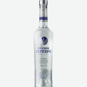 Водка Русское Серебро 0.5л