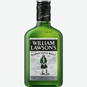 Виски William Lawson s Finest Blended 0.25л
